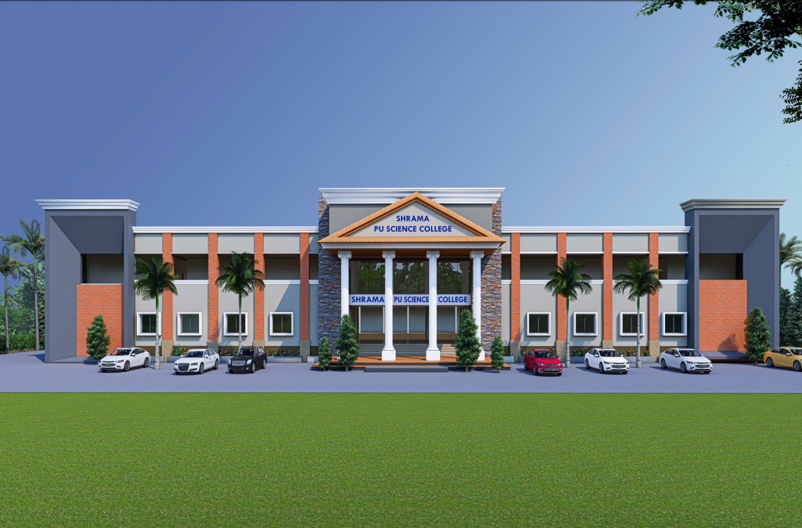 Modern Campus Exterior